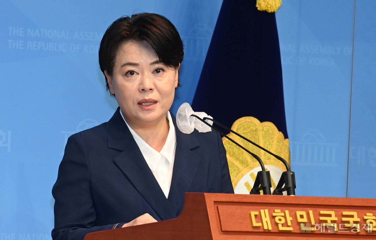 윤희숙 전 국민의힘 의원. [헤럴드경제=이상섭 기자]
