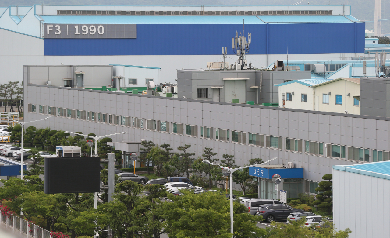 현대차 울산 3공장 모습. [연합]