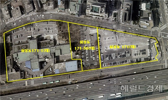 서울 강남구 옛 삼성의료원 부지(남측). [서울시 제공]