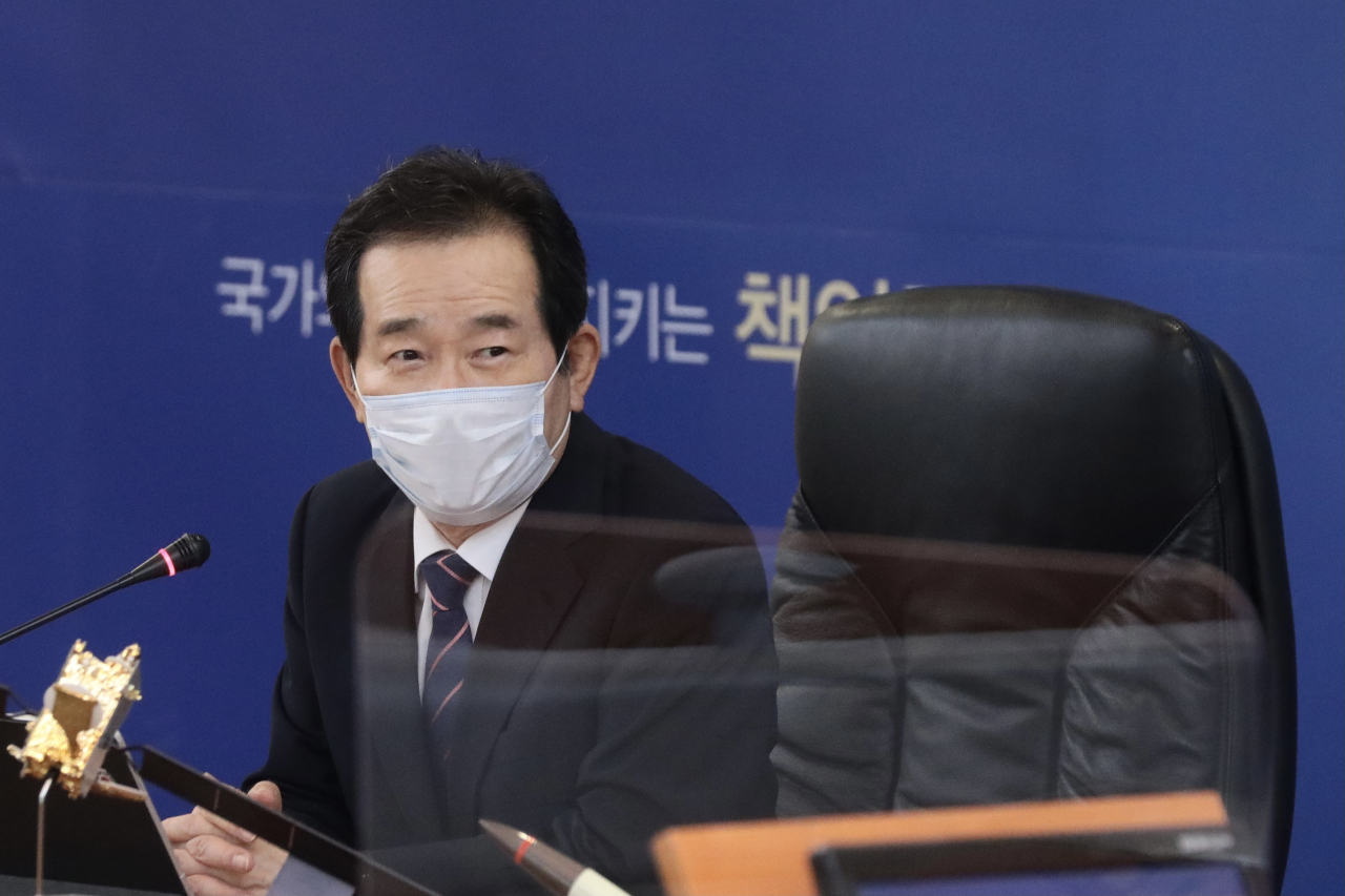 정세균 더불어민주당 대선 경선후보. [연합]