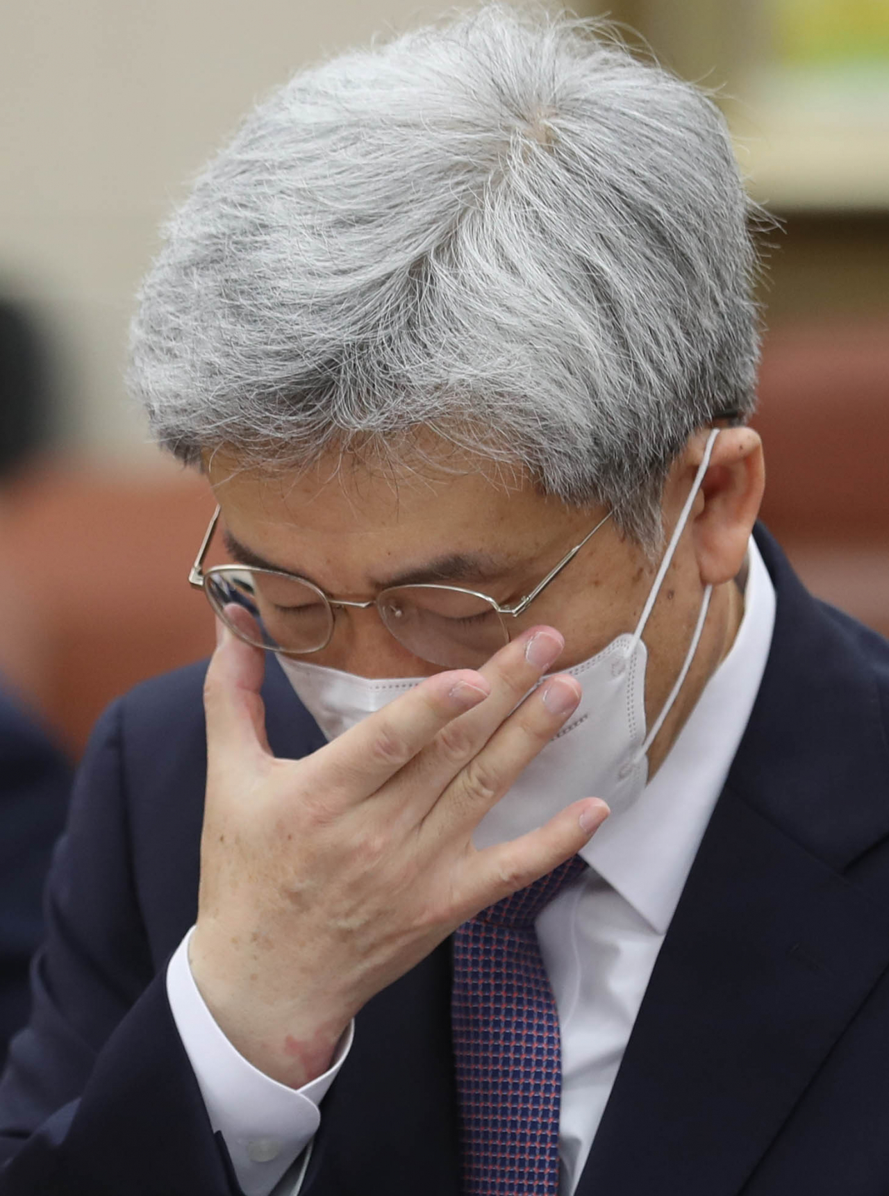 [사진=고승범 금융위원장 후보자가 27일 오전 서울 여의도 국회 정무위원회 전체회의에서 열린 인사청문회에 출석하고 있다. 연합]