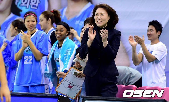 정선민 신임 여자농구 대표팀 감독 [OSEN]