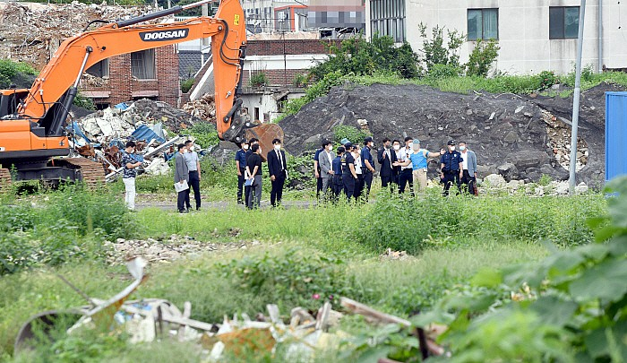 광주 학동 참사 현장 검증