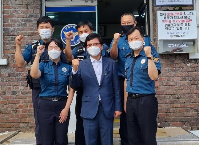 파출소 찾은 전남자치경찰위원회