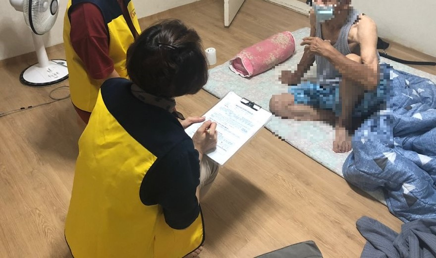 강동구 돌봄현장. [강동구 제공]