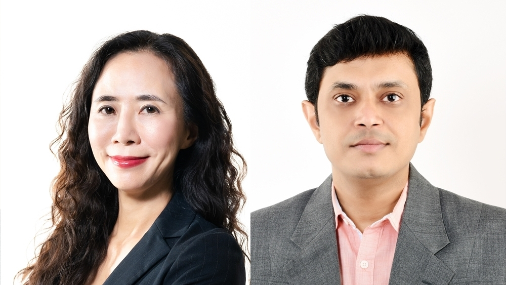 삼성전자는 지난 16일부터 28일까지 개최된 3GPP(3rd Generation Partnership Project) 표준 회의에서 송재연 삼성리서치 연구원(왼쪽)과 나렌 탕구두 연구원(오른쪽)이 분과 부의장에 선출됐다고 30일 밝혔다. [삼성전자 제공]