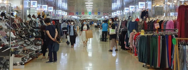 순천 지하상가 ‘씨내몰’ 사진.