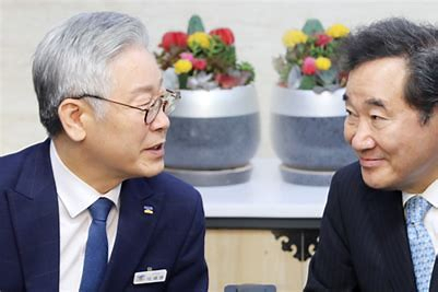 이재명, 이낙연더불어민주당 대선 경선후보. [연합]