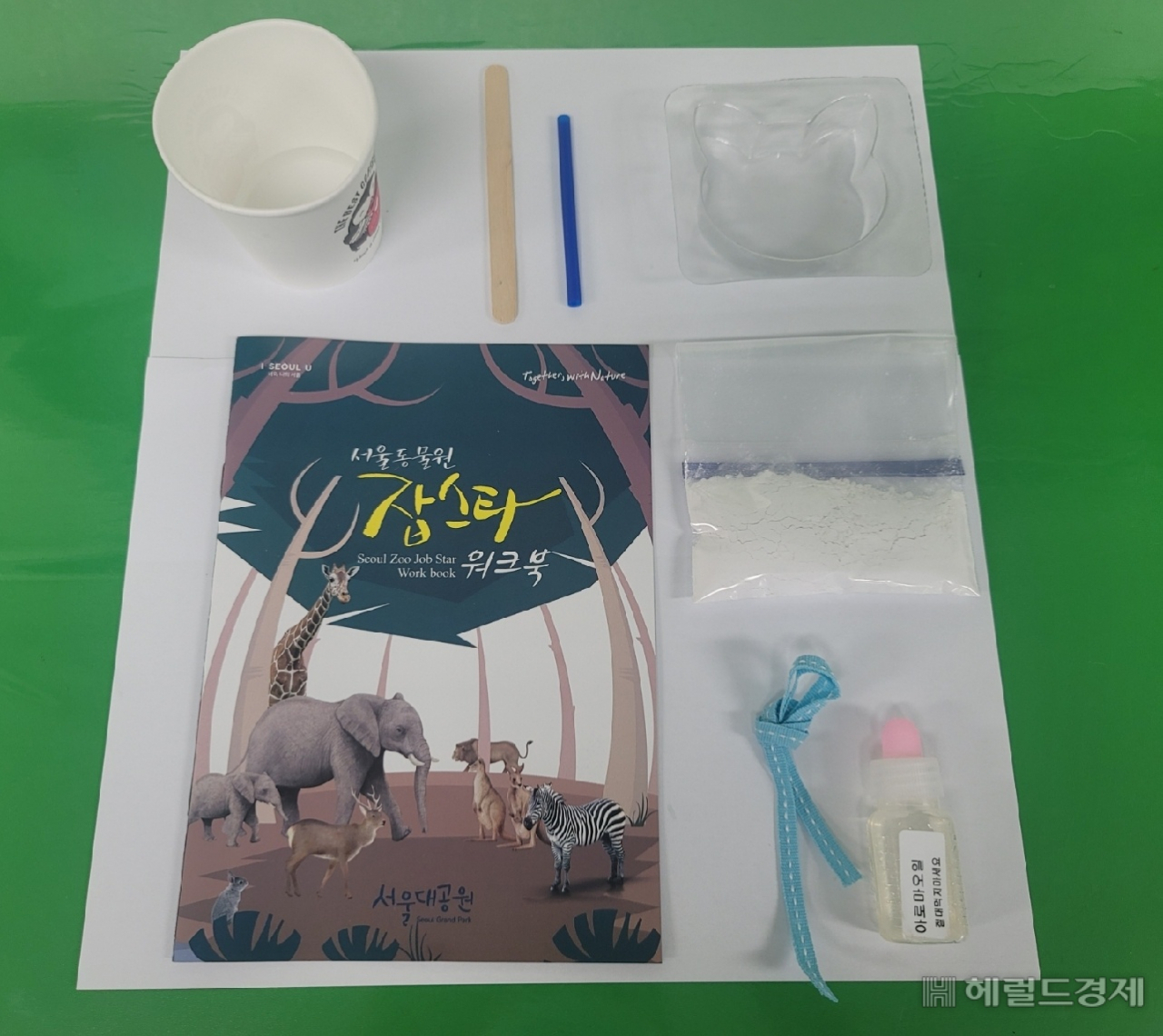 동물표본 제작 교육용 꾸러미. [서울대공원 제공]