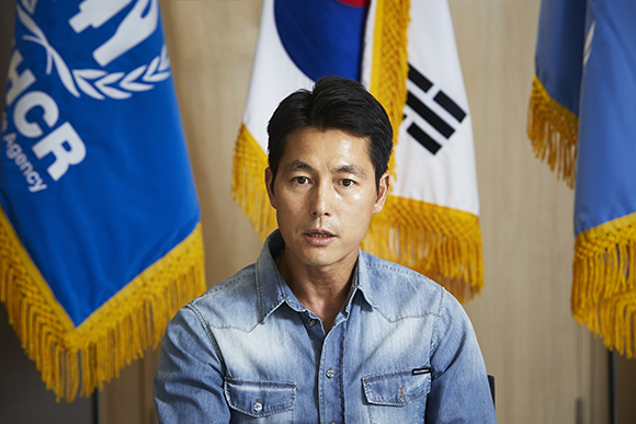 유엔난민기구 친선대사 정우성. [UNHCR 제공]