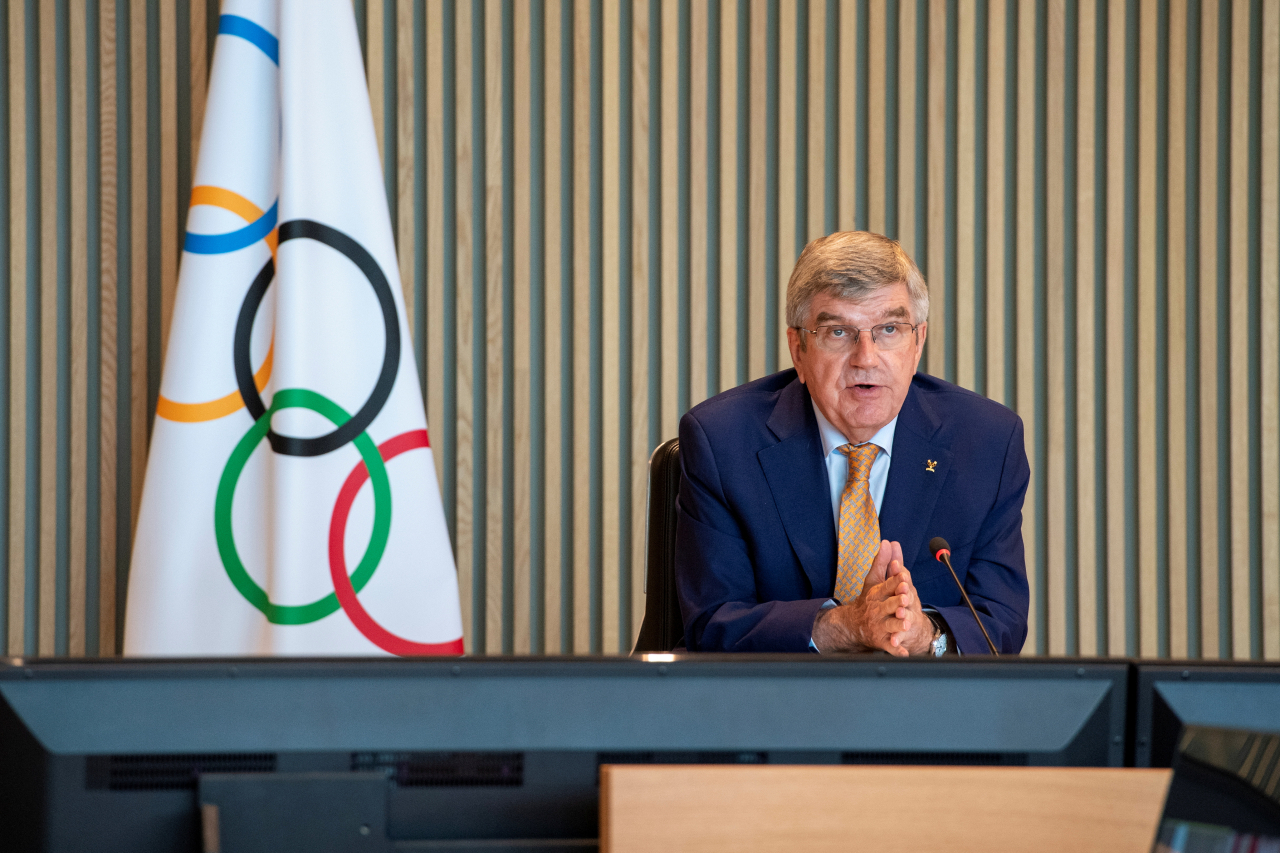 토마스 바흐 국제올림픽위원회(IOC) 위원장. [로이터]