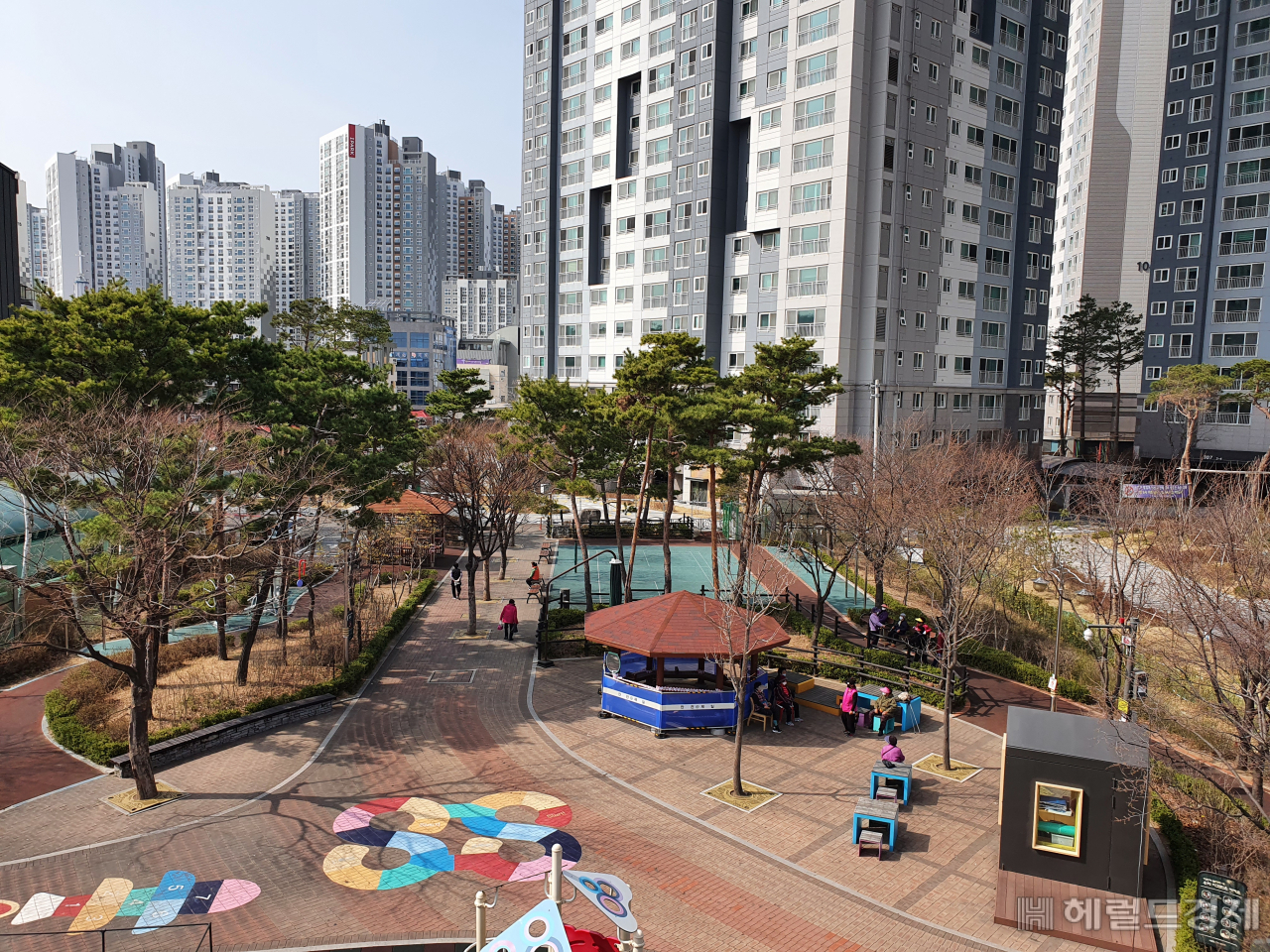 장위3동 마을마당 정비 전. [성북구 제공]