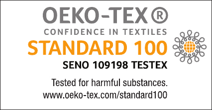 휴비스가 획득한 오코텍스(Oeko-tex standard 100) 인증. [휴비스 제공]