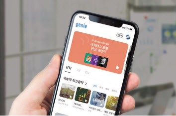 지니뮤직. [지니뮤직 홈페이지 캡처]