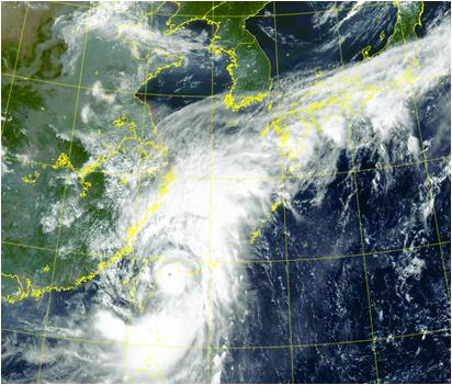 태풍 ‘찬투’ 15~16일 제주·남부지방 본격 영향…최대 500㎜ 폭우