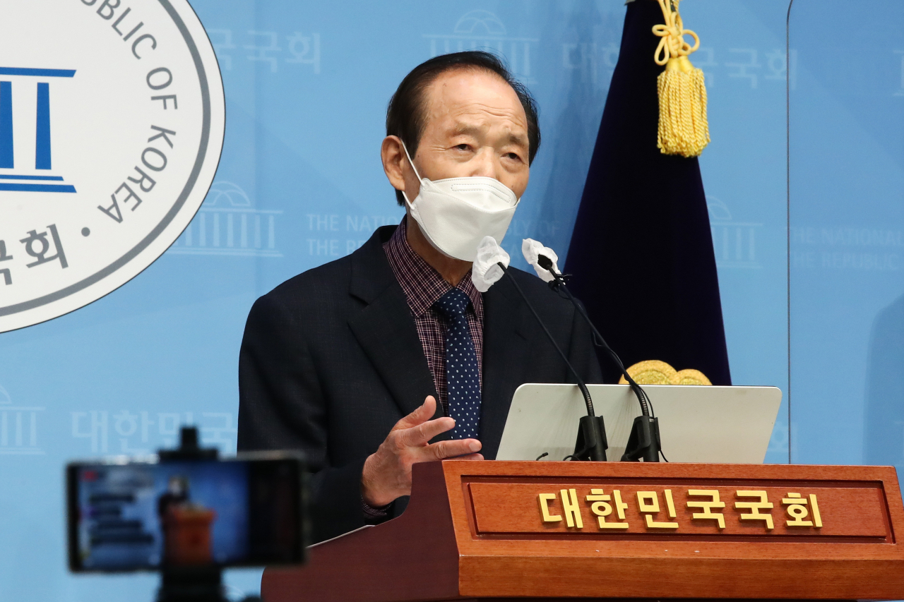 장기표 신문명정책연구원장. [연합]