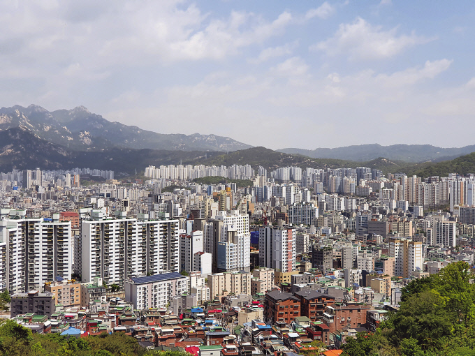 서울시내 아파트 전경. [헤럴드경제DB]