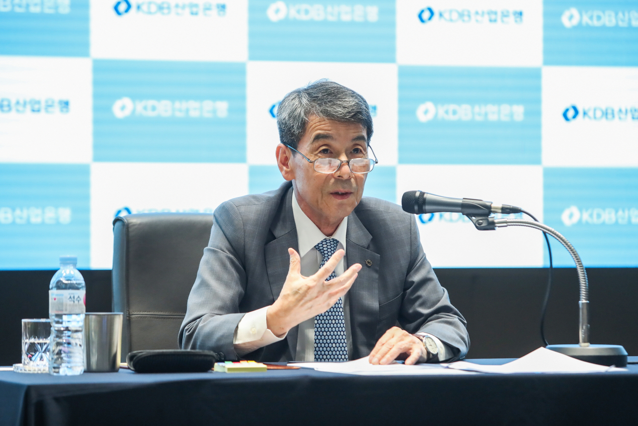 [사진=이동걸 산은 회장]