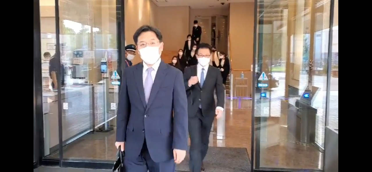 일본을 방문중인 노규덕 외교부 한반도평화교섭본부장은 13일 도쿄에서 후나코시 다케히로(船越健裕) 일본 외무성 아시아대양주국장과 한일 북핵수석대표 협의를 가졌다. [연합]