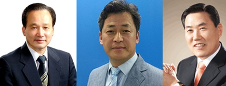 왼쪽부터 서장원, 박근표, 김재휴.