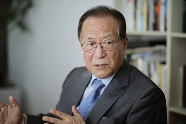 정세현 전 통일부 장관 [사진=이낙연 후보 캠프 제공]