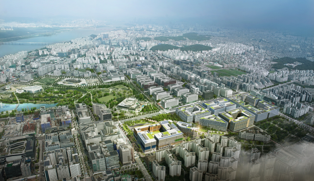 르웨스트 에비뉴 767 광역조감도[롯데건설 제공]