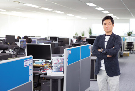 한지형 오토노머스에이투지 대표 (왼쪽).