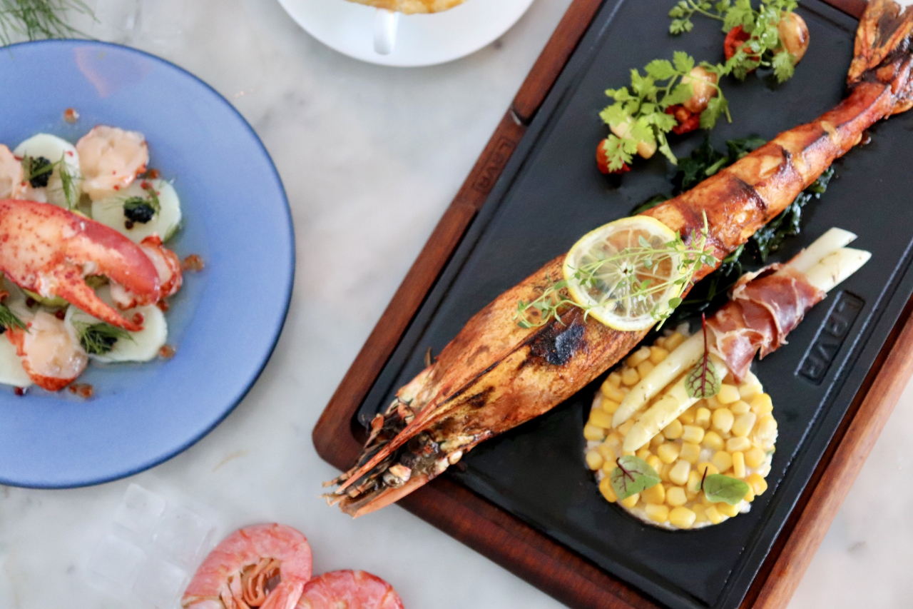 맥퀸즈 바 자이언트 킹 타이거 새우 [아난티 힐튼 부산 제공]