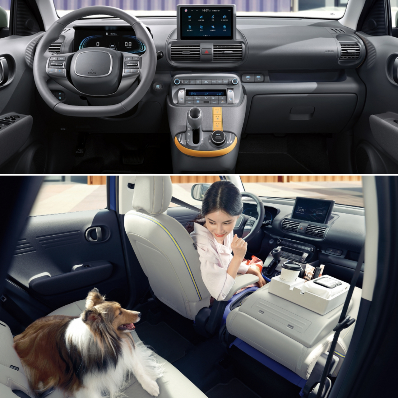 현대차 신규 엔트리 SUV ‘캐스퍼’ 내부. [현대차 제공]