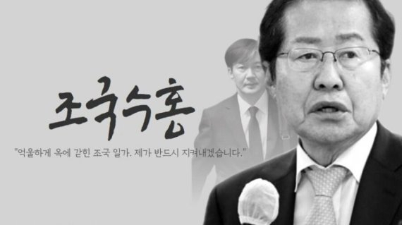 홍준표 국민의힘 의원 패러디물. [온라인 커뮤니티 캡처]