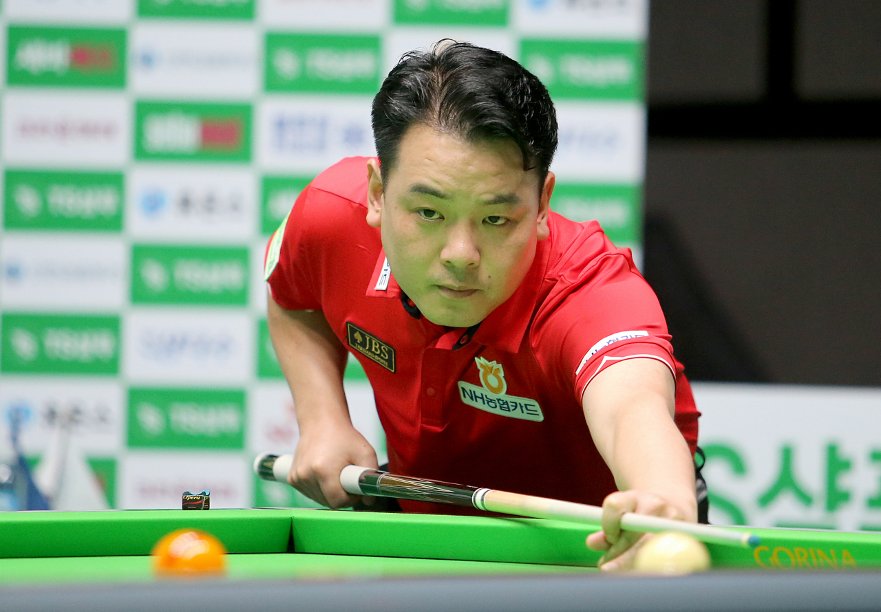 조재호가 성적 부진의 늪에서 빠져나오지 못 하고 있다. [PBA 제공]