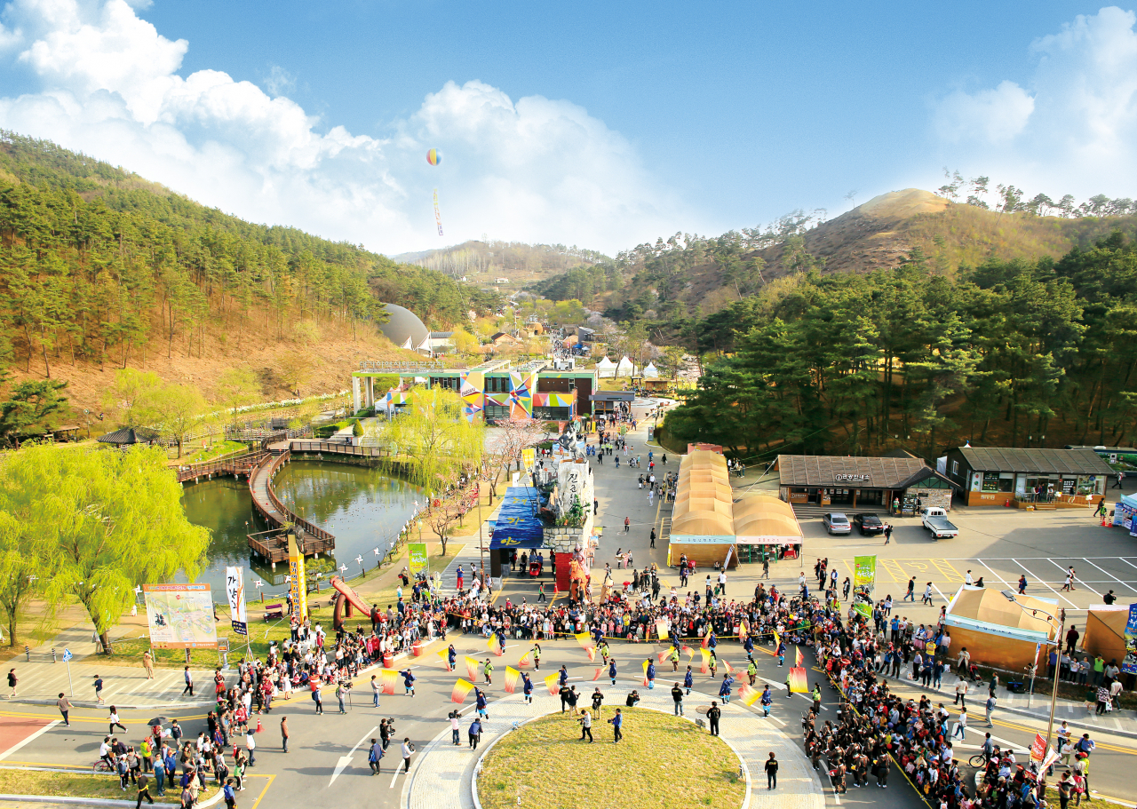 대가야체험축제 모습.[고령군 제공]
