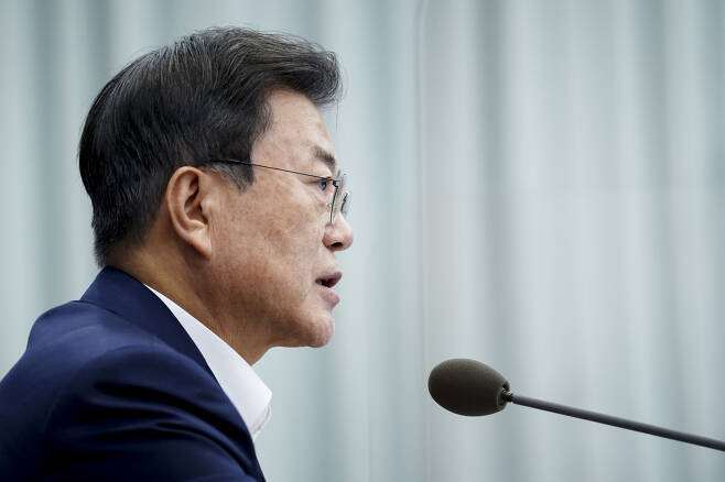 문재인 대통령[연합]