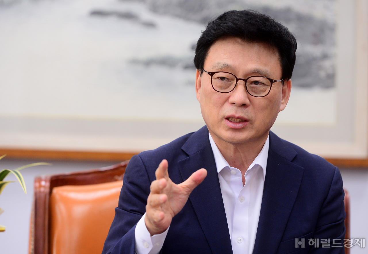 박광온 법사위원장. 이상섭 기자.