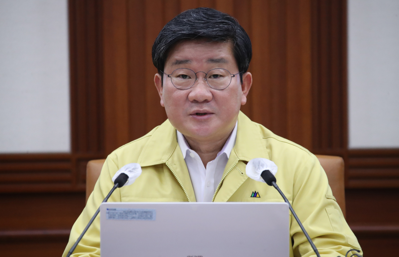 전해철 행정안전부 장관［연합］