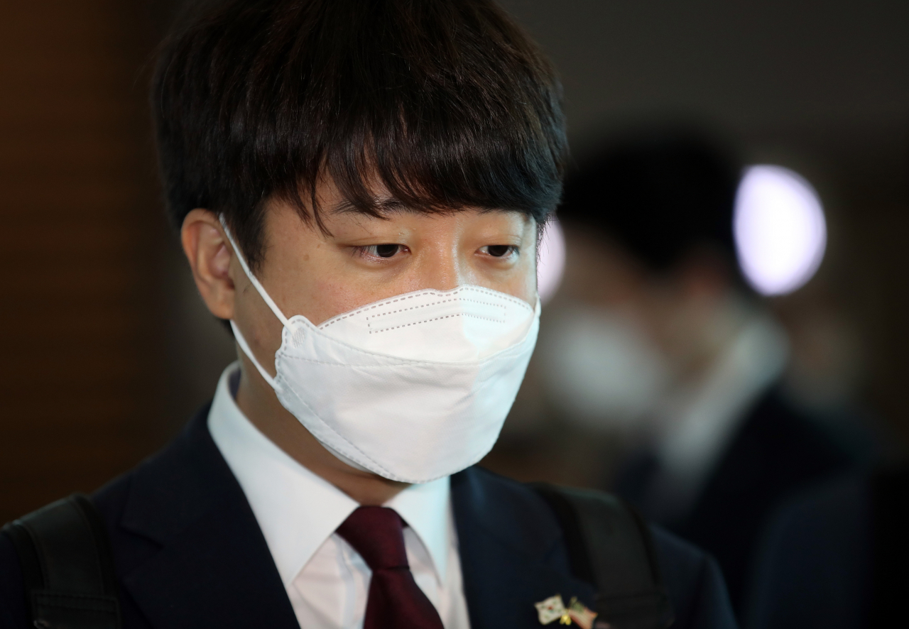 국민의힘 이준석 대표. [연합]