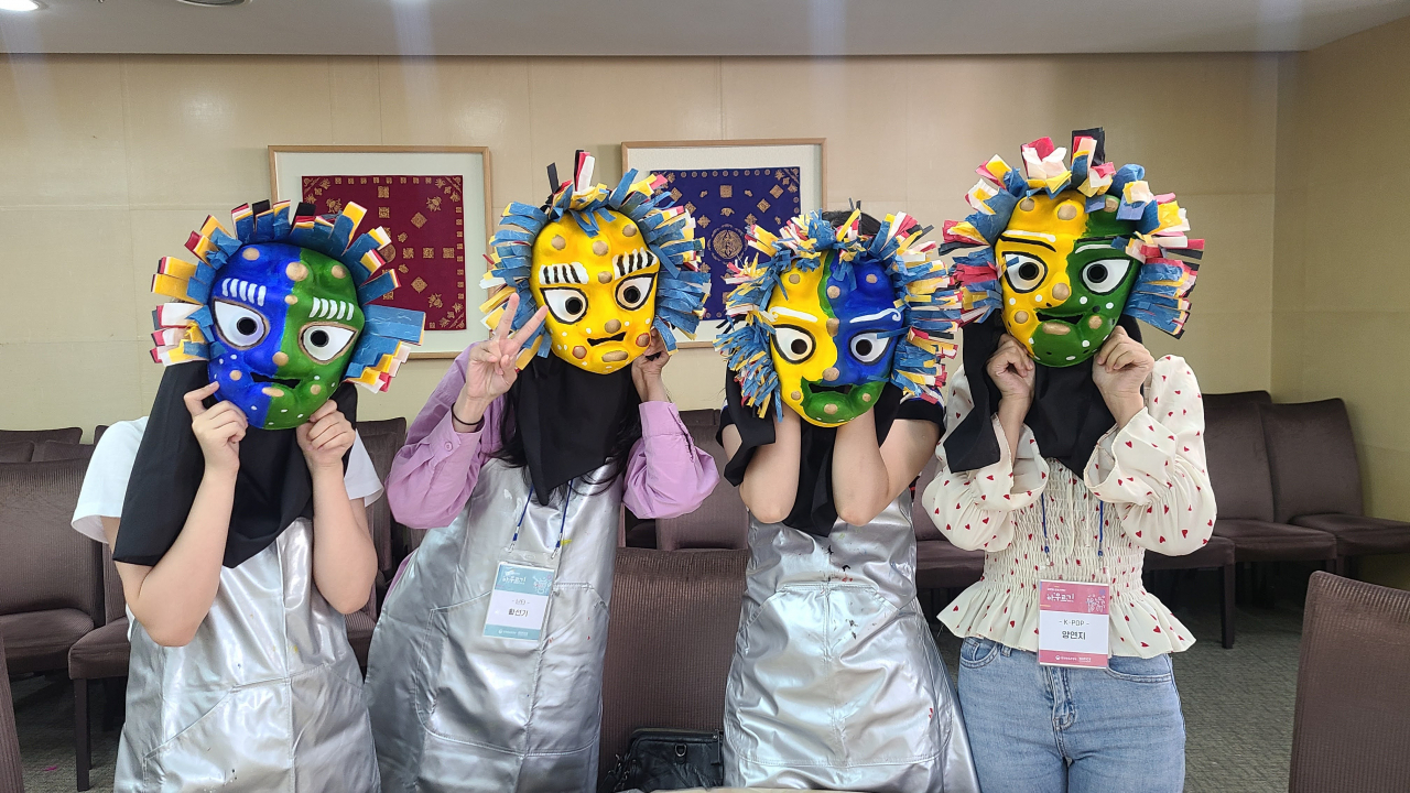 봉산탈 써보기