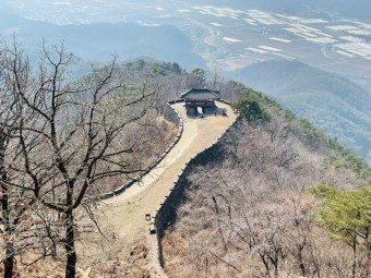 담양 금성산성 전경
