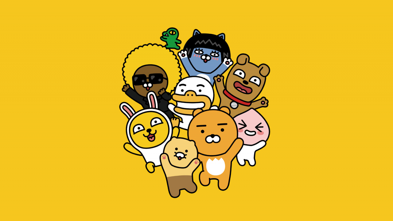 카카오 주요 캐릭터들 [카카오프렌즈]