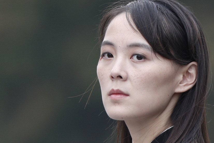 김여정 북한 노동당 부부장은 24일 담화에서 종전선언에 대해 “상대방에 대한 적대시를 철회한다는 의미에서의 종전선언은 흥미 있는 제안이고 좋은 발상이라고 생각한다”고 밝혔다. [연합]