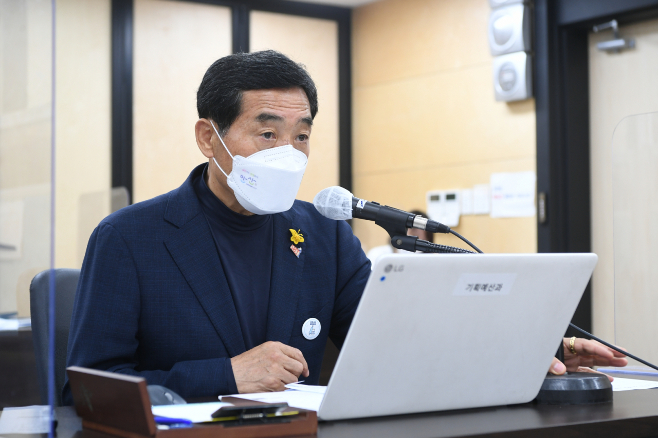윤화섭 안산시장.