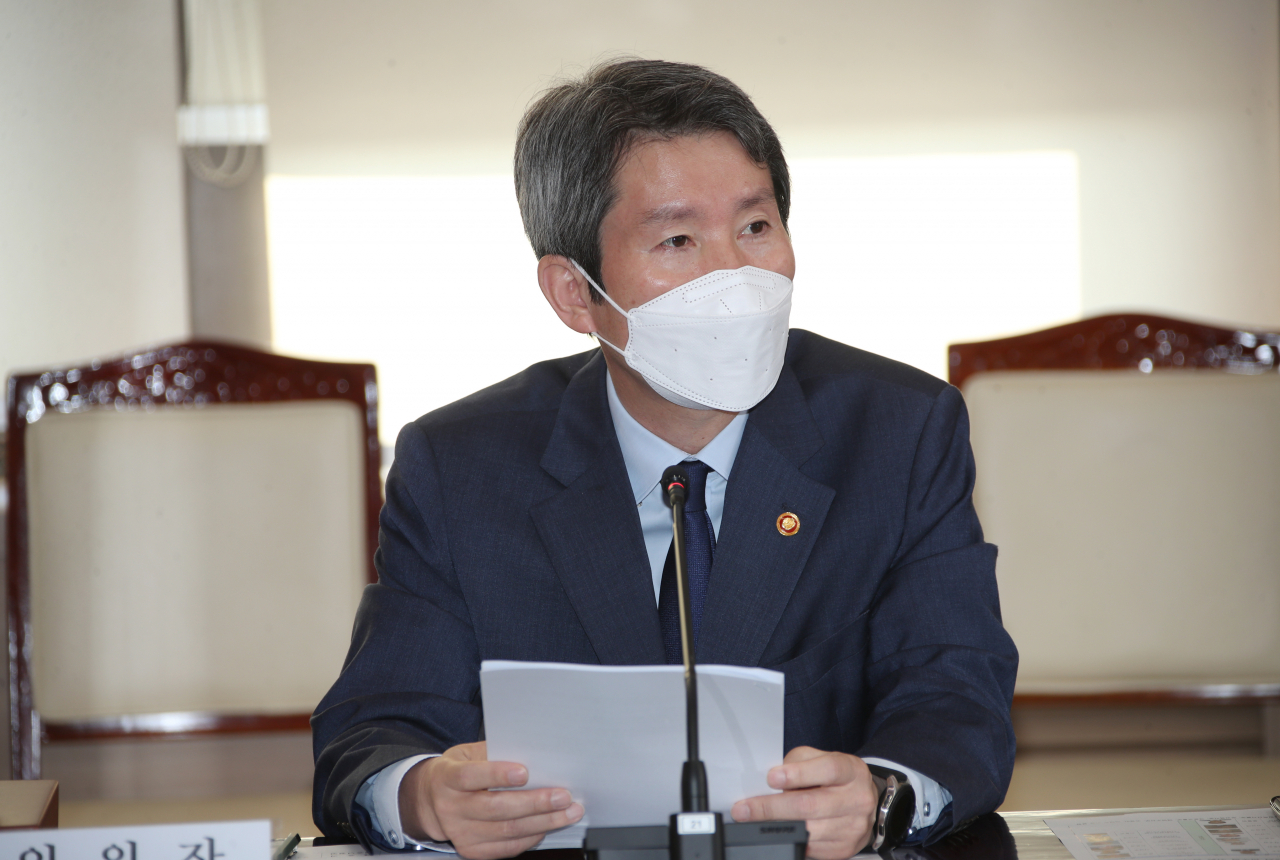 이인영 통일부 장관. [연합]