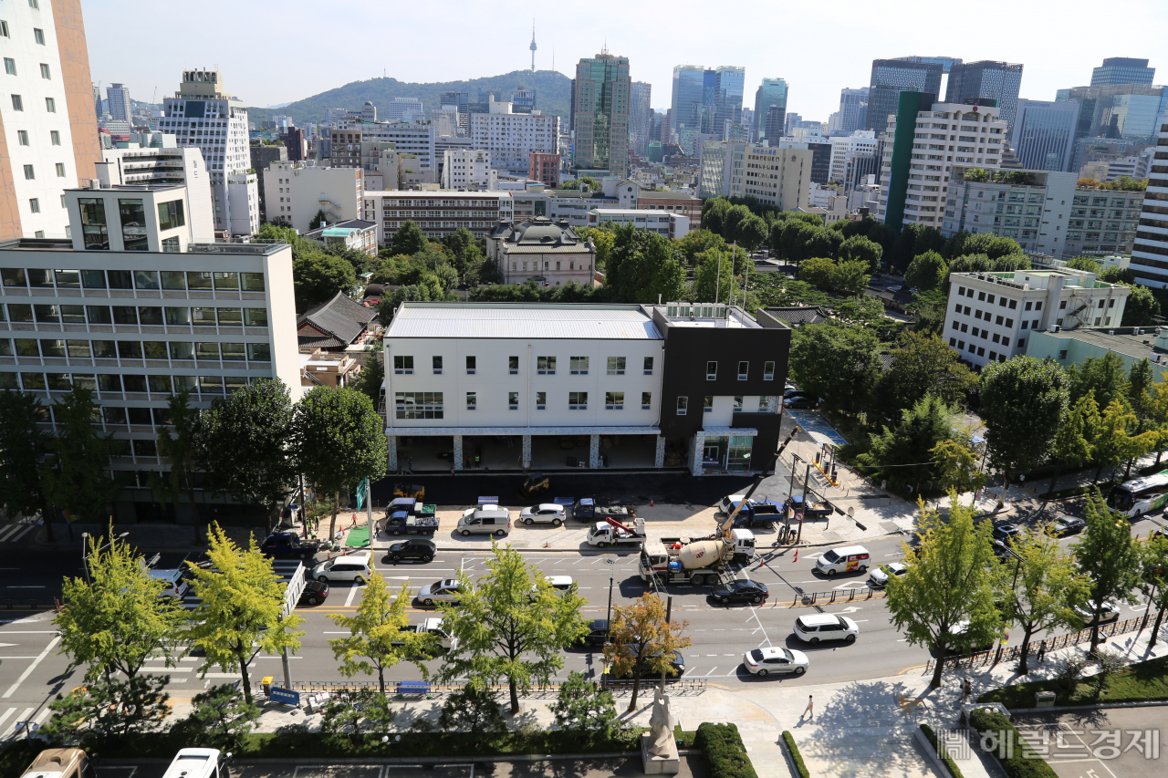 종로소방서 임시청사.