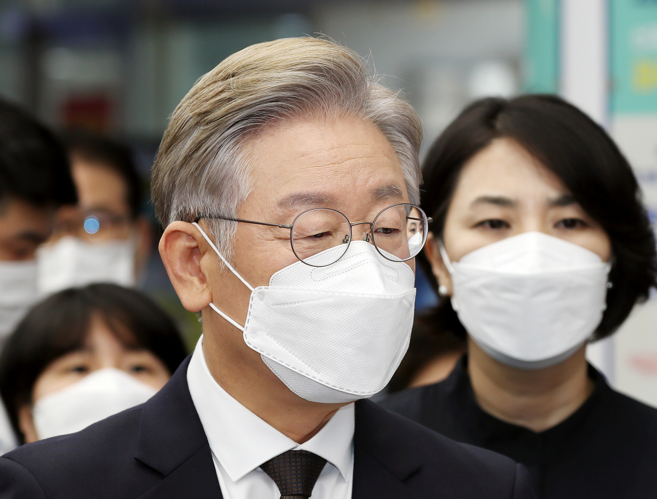 더불어민주당 대권주자인 이재명 경기지사. [연합]