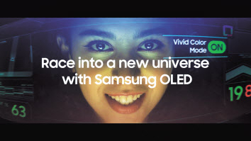 삼성디스플레이가 제작한 노트북용 OLED 홍보 영상 캡처. [삼성디스플레이 제공]