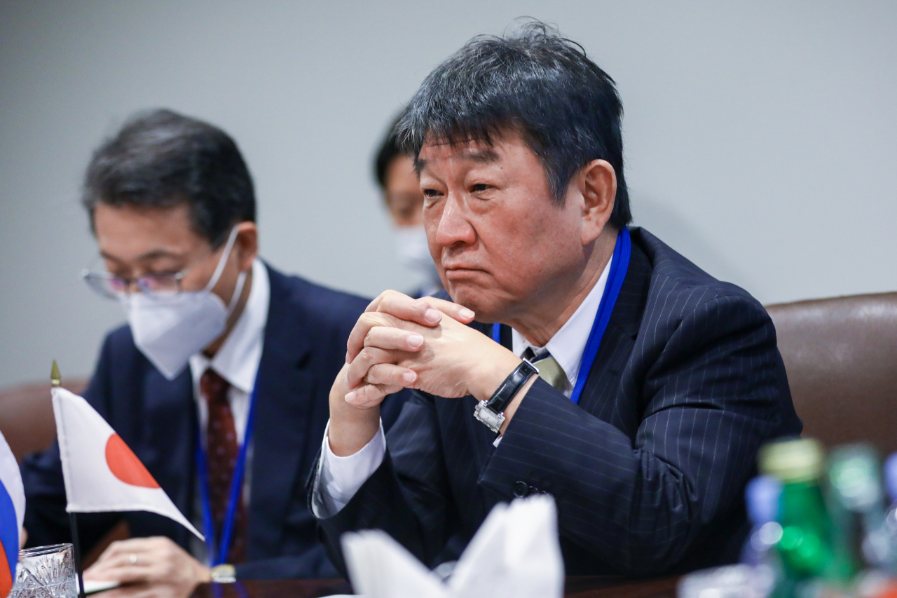 모테기 도시미쓰(茂木敏充) 일본 외무상. [TASS]