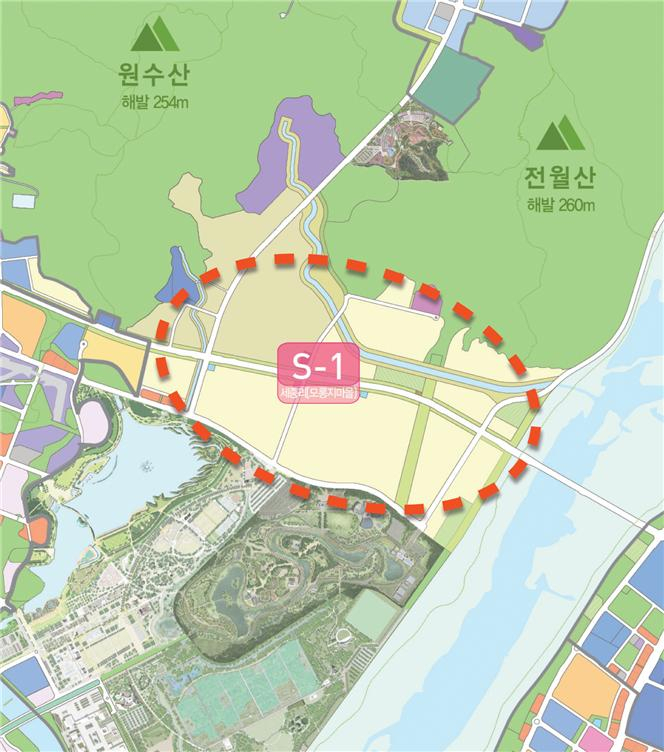 세종시 국회세종의사당 검토 후보지 [행정중심복합도시건설청 제공]