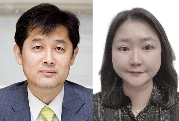 사진왼쪽부터 권준수, 김민아 교수