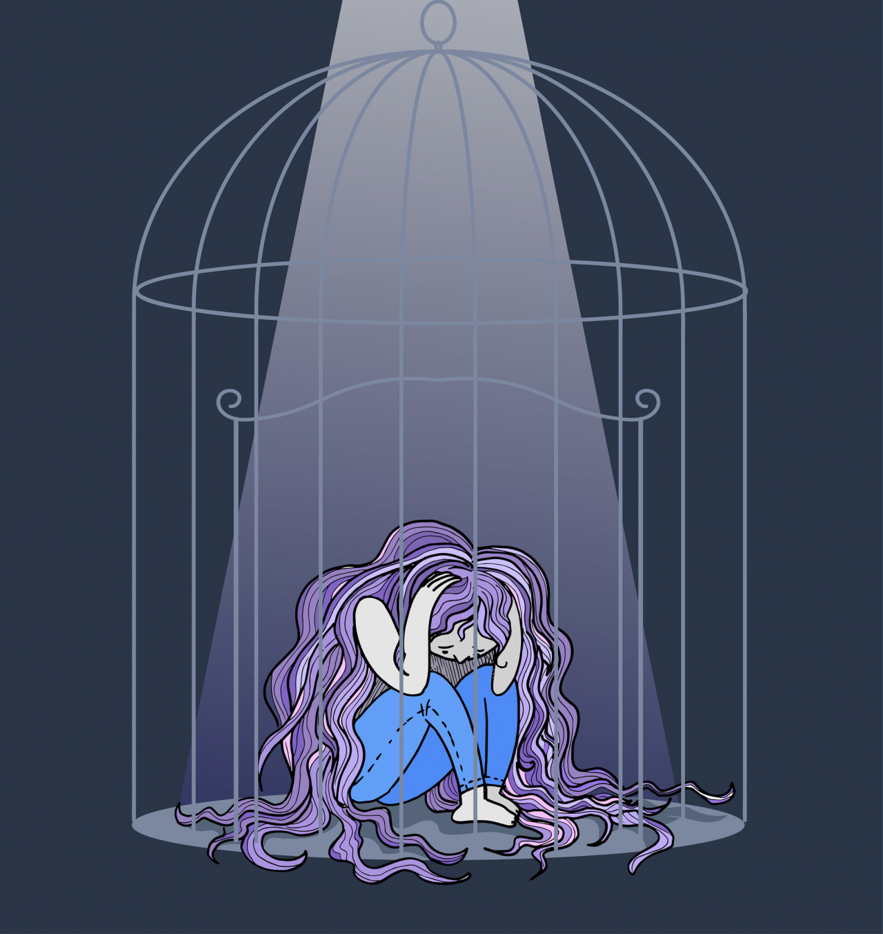 정신적 어려움을 겪는 청소년 관련 이미지[123rf]