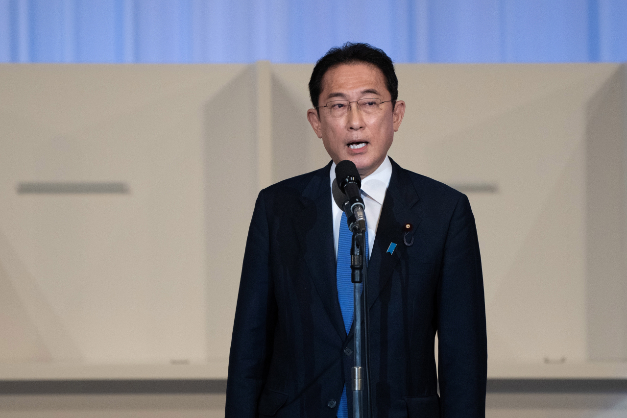 기시다 후미오(岸田文雄) 자민당 신임 총재. [EPA]